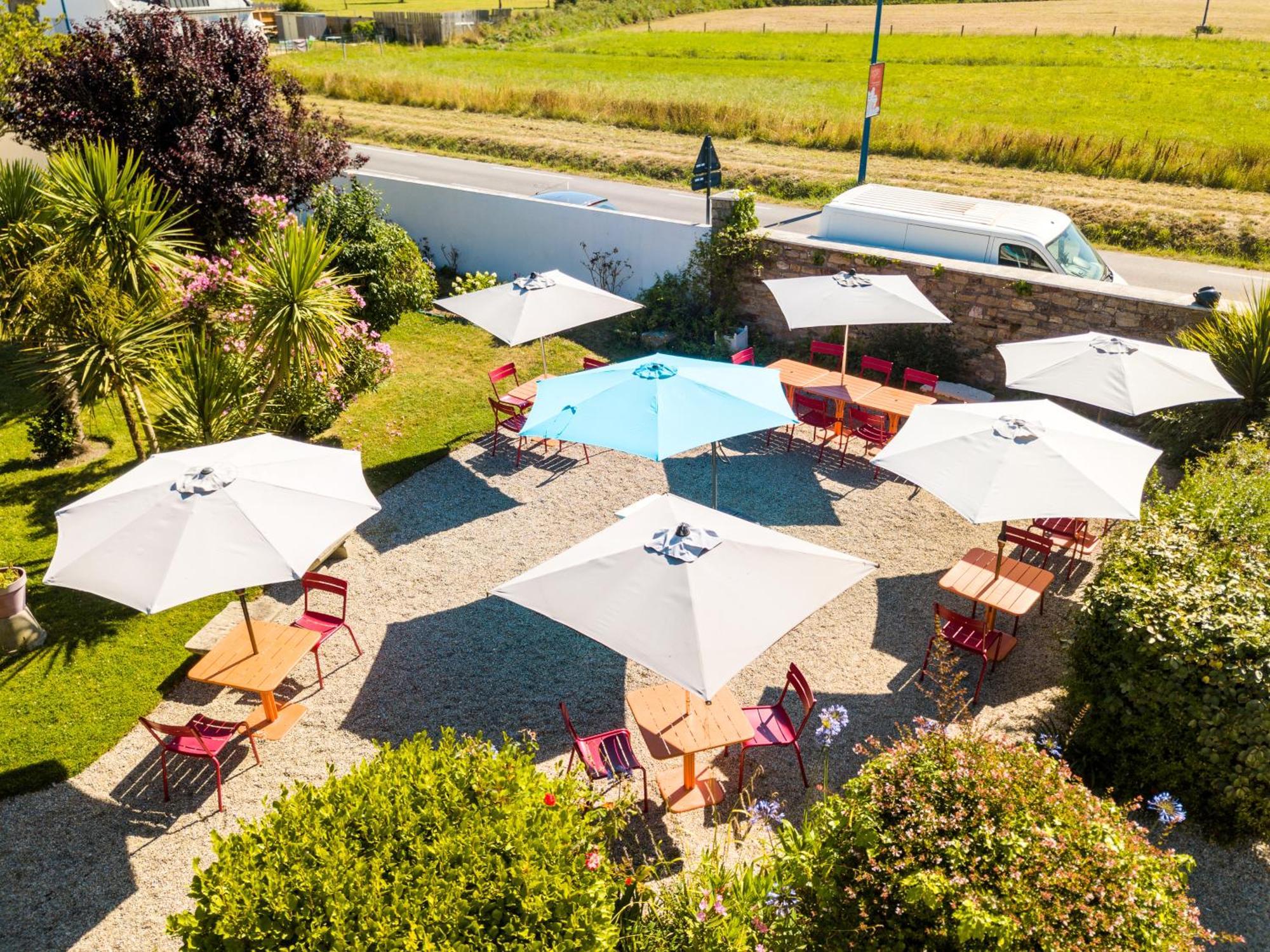 פואסננט Hotel De La Pointe De Mousterlin מראה חיצוני תמונה